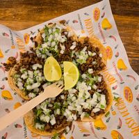 Taquiza  carne asada style at Nissi Vegan in Austin