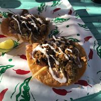 Amazing Chalupas  at Nissi Vegan in Austin