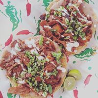 Tostadas at Nissi Vegan in Austin