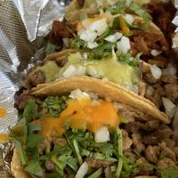 Taco Plate!! at Nissi Vegan in Austin