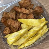 Chik’n and plantain fries at Veghada - Maybe closed in Philadelphia