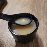 Miso soup  at Takara in Dublin