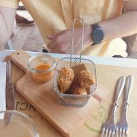 Chicken wings at Country Relais Coroncina in Belforte Del Chienti