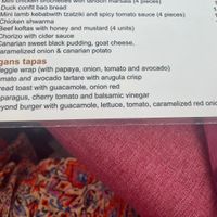   at Taberna De Nino in Lanzarote