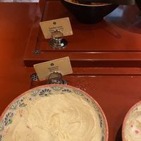 Hummus, cherry tomato  at Disneyland - Agrabah Cafe in Chessy