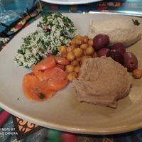 Mixed entrée at Disneyland - Agrabah Cafe in Chessy