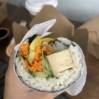 Sushi burrito   at Blendz in North Bay