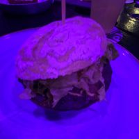 Caju burguer  at Hey Joe in Fortaleza