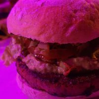 Hambúrguer de carne de caju at Hey Joe in Fortaleza