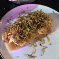 Hot dog at Hey Joe in Fortaleza
