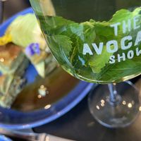 mint tea  at The Avocado Show in Brussels