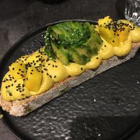 Mango tango toast at The Avocado Show in Brussels