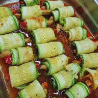 Enroladinhos com presunto vegetal at Formosa in Londrina