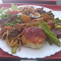 Prato colorido/Coloured dish at Formosa in Londrina