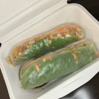 Summer Rolls at St. Veg in Rockville