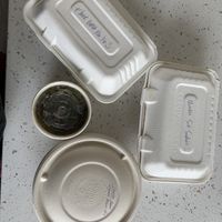Compostable packaging  at St. Veg in Rockville