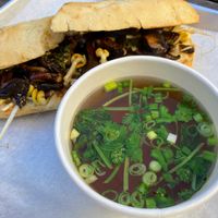 Flavor Bomb Pho Dip at St. Veg in Rockville