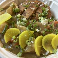 Katsu curry bowl   at St. Veg in Rockville