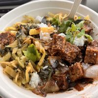 Mom’s Caramel Tofu Bowl   at St. Veg in Rockville