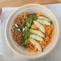 Shredded loaf medley bowl at St. Veg in Rockville