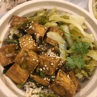 Mom’s Caramel Tofu Bowl at St. Veg in Rockville