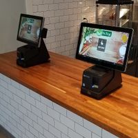 Automated menu at St. Veg in Rockville