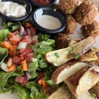 Falafel  at The Open Kitchen in Monteverde