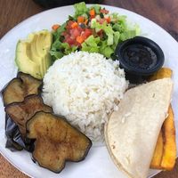 vegan casado at The Open Kitchen in Monteverde