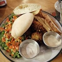 Falafel at The Open Kitchen in Monteverde