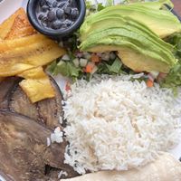 Traditional dish  at The Open Kitchen in Monteverde