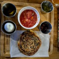 Bureka Turki vegetarisch at The Open Kitchen in Monteverde
