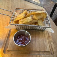 Yucca fries   at The Open Kitchen in Monteverde