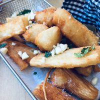 Yucca fries at The Open Kitchen in Monteverde