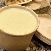 Chickpea soupp  at Alkalicious Cold Pressed Juice Bar in Chesapeake