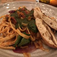 Fettuccine primavera  at La Piazzetta in Quebec