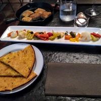 Vegan antipasti at Bricks in Turin