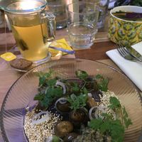 BBQ Mushrooms at The Green House in Utrecht