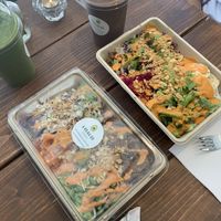 Noodle bowls and smoothies  at A.VO.KA.DO in Malmo