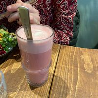 Beet latte at A.VO.KA.DO in Malmo