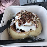 Maple pecan  at Cinnaholic  in Knoxville