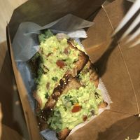 Avocado toast   at A Live Kitchen in Queens