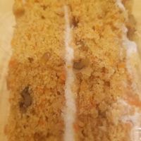 Carrot cake at A Live Kitchen in Queens