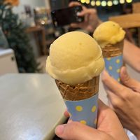 Ice creams/sorbets at the store  #Veganuary at Om La Mai in Chiang Rai