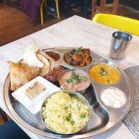 Thali at Delhish in Oxford