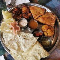 Sharing snack platter. Incredible! at Delhish in Oxford