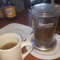 Great tea at Leafy Greens Cafe in St Petersburg