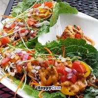 tacos at Leafy Greens Cafe in St Petersburg