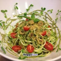 Zucchini Pesto Special at Leafy Greens Cafe in St Petersburg