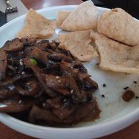 Mushroom starter at Kitsch Bar Asia in Leederville