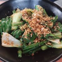 Wok fried greens at Kitsch Bar Asia in Leederville